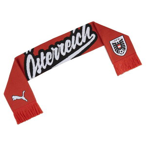 PUMA ���j�Z�b�N�X �T�b�J�[ �I�[�X�g���A��\ �J���`���[ �X�J�[�t OFB CULTURE Scarf �v�[�} �t�@�b�V�����G�� �}�t���[�E�X�g�[���E�l�b�N�E�H�[�}�[ �u���b�N