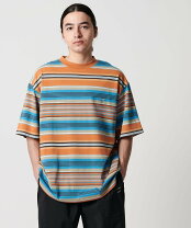 楽天市場】ボーダー tシャツ（カラーオレンジ）（メンズファッション 