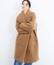 プードルボアロングコート