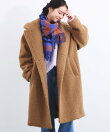 プードルボアロングコート