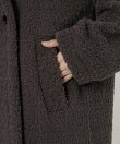 プードルボアロングコート