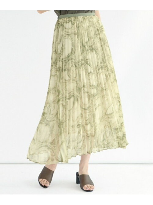 Lasud マーブルプリーツスカート Rakuten Fashion 楽天ファッション 旧楽天ブランドアベニュー Ba3354