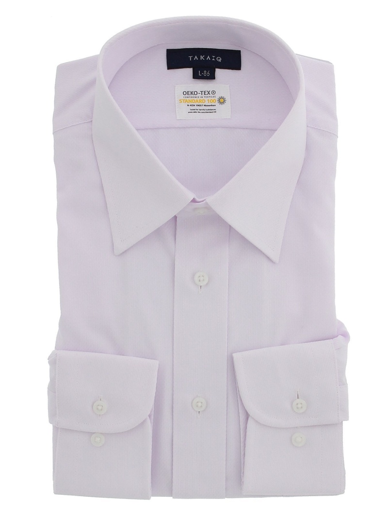 形態安定抗菌防臭レギュラーフィット 【返品交換不可】 最新デザインの レギュラーカラー長袖シャツ