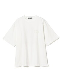 【SALE／70%OFF】BEAMS HEART BEAMS HEART / バックプリント ビッグTシャツ ＜cycle＞ ビームス アウトレット トップス カットソー・Tシャツ ホワイト