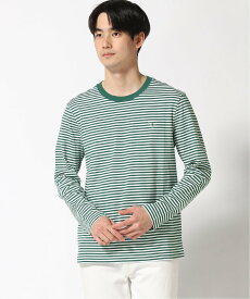 【SALE／50%OFF】GUESS GUESS Tシャツ (M)Mini Logo L/S Tee ゲス トップス カットソー・Tシャツ グリーン ブラック
