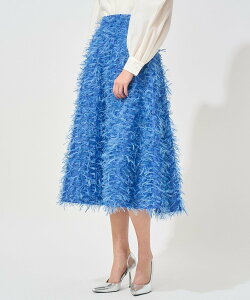 �ySALE�^50%OFF�zANAYI �yEternal Line 2025�z�t�F�U�[�J�b�g�W���K�[�h�t���A �X�J�[�g �A�i�C �X�J�[�g ���̑��̃X�J�[�g �z���C�g �u���b�N �u���[�y���������z