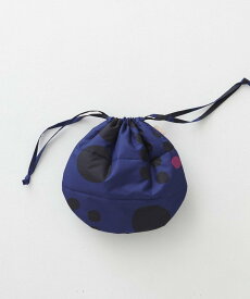 BACKYARD FAMILY 392plus m quiltingt kinchaku ローラ 財布・ポーチ・ケース その他の財布・ポーチ・ケース イエロー グリーン ホワイト ベージュ ネイビー