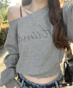 HALEY PESCA HALEY PESCA/(W)HALEY PESCA/�����V�����_�[ ���C���X�g�[���t���X�E�F�b�g �`�F���J �g�b�v�X �X�E�F�b�g�E�g���[�i�[ �O���[�y���������z