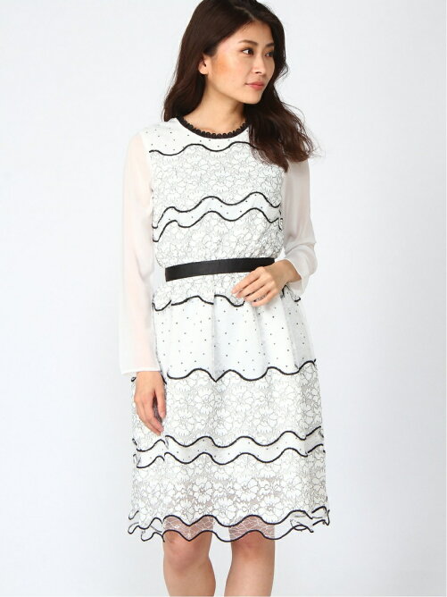 Million Carats Outlet ドットレースワンピース Dress ドレス Rakuten Fashion 楽天ファッション 旧楽天 ブランドアベニュー T