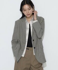 【SALE／30%OFF】COMME CA TALL [ TALLサイズ ] ストレッチミニ千鳥 ジャケット コムサ ジャケット・アウター テーラードジャケット・ブレザー ベージュ【送料無料】