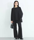 ハイテンションストレートパンツ<セットアップ対応>【WEB限定サイズL】