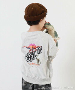 devirock 最強王図鑑コラボ キッズトレーナー トップス パーカー トレーナー デビロック トップス スウェット・トレーナー パープル