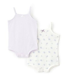petit main 【弱酸性】メッシュキャミロンパース ナルミヤオンライン マタニティウェア・ベビー用品 ベビー肌着・新生児服 ピンク パープル