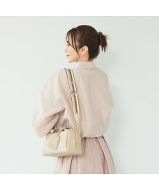 LOWELL Things 【千葉由佳さん】コラボ2WAYボストンバッグ ロウェル シングス バッグ ボストンバッグ ベージュ ブラック【送料無料】