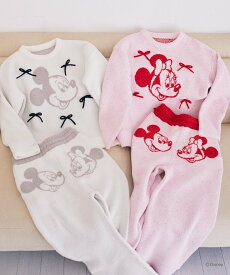 Areeam ミッキー/ミニー/ニットパンツ アリーム パンツ その他のパンツ ホワイト ピンク【送料無料】