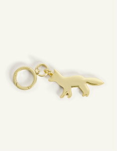 Maison Kitsune Maison Kitsune/(W)PROFILE FOX CHARM ���]�� �L�c�l �t�@�b�V�����G�� �`���[���E�L�[�`�F�[�� �V���o�[ �S�[���h�y���������z