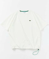 LACOSTE 【別注】スピンドル付き 半袖Tシャツ 吸水性 接触冷感 リラックスシルエット フリークスストア …