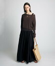 シアーボートネック プルオーバー