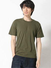 【SALE／30%OFF】ROOT THREE ROOT THREE/(U)バックハイネック襟リブ後ろ高ストレッチ UVカット ドライニット インナー Tシャツ グリーンスクエア トップス カットソー・Tシャツ カーキ ブラック ベージュ ホワイト