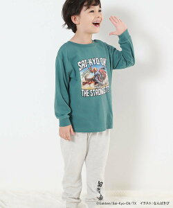 devirock 最強王図鑑コラボ どっちも前 蓄光 バトルアート ルームウェア デビロック インナー・ルームウェア パジャマ グリーン ブラック