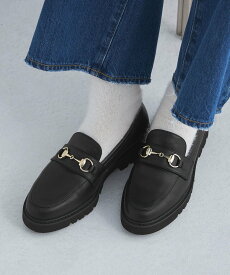 【SALE／10%OFF】UNITED ARROWS green label relaxing レイン チャンキー ローファー - 晴雨兼用 - ユナイテッドアローズ グリーンレーベルリラクシング シューズ・靴 スニーカー ブラック【送料無料】