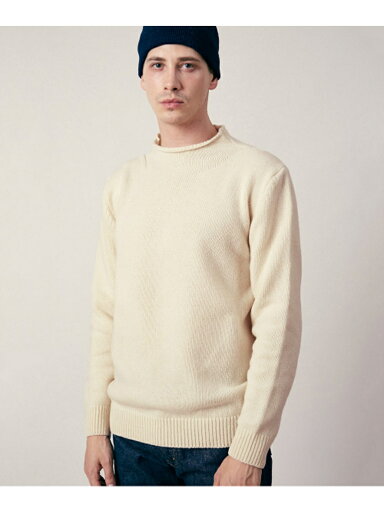 JP Roll Neck Knit UF87-12Y001: Off JP Roll Neck Knit UF87-12Y001: Off