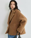 プードルボア2WAYコート【WEB限定カラー】