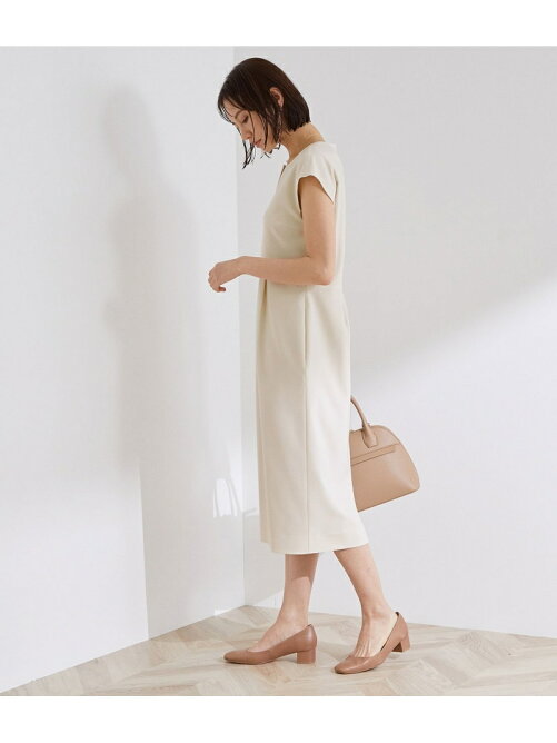 Rope 洗える オフィス お仕事 フレンチスリーブワンピース セットアップ対応 Rakuten Fashion 楽天ファッション 旧楽天ブランドアベニュー Ce4360
