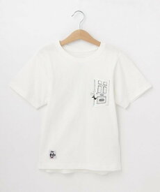 Dessin CHUMS(チャムス)キッズゴーアウトドアポケットTシャツ デッサン トップス カットソー・Tシャツ ホワイト グリーン ブルー【送料無料】