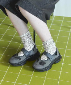 【SALE／20%OFF】MAISON SPECIAL Mary Jane Sneakers メゾンスペシャル シューズ・靴 スニーカー グレー ブラック【送料無料】