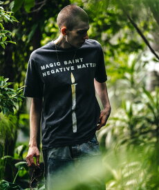 ROYAL FLASH SAINT MICHAEL/セントマイケル/SSTEE CANDLE BLACK ロイヤルフラッシュ トップス カットソー・Tシャツ ブラック【送料無料】