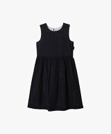 agnes b. ENFANT キッズ 花柄レース コットン ノースリーブ ワンピース アニエスベー ワンピース・ドレス…