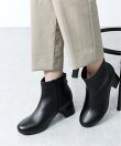5.5cmヒール ダブルジップブーツ ☆9025