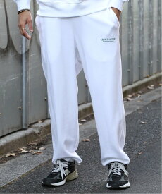 【SALE／30%OFF】MAISON CLUB MAISON CLUB/ワンポイント刺繍　スウェットパンツ LESS IS MORE セットアップセブン パンツ その他のパンツ ホワイト ブラック ネイビー グレー