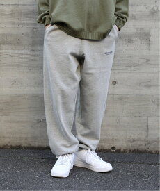 【SALE／35%OFF】MAISON CLUB MAISON CLUB/ワンポイント刺繍　スウェットパンツ LESS IS MORE セットアップセブン パンツ その他のパンツ ホワイト ブラック ネイビー グレー