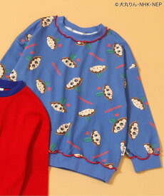 【SALE／61%OFF】BREEZE 【おじゃる丸】WEB限定 長袖Tシャツ エフオーオンラインストア トップス カットソー・Tシャツ ブルー レッド