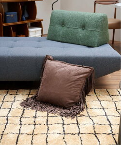 �ySALE�^30%OFF�zJOURNAL STANDARD FURNITURE SUEDE FRINGE CUSHION �N�b�V�����J�o�[45cm �W���[�i���X�^���_�[�h�t�@�j�`���[ �C���e���A�E�����G�� �N�b�V�����E�N�b�V�����J�o�[ �I�����W �u���E�� �J�[