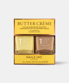 NAILS INC 1 STEP MANICURE Butter Creme duo ネイルズ インク ネイル マニキュア・ネイルポリッシュ イエロー【送料無料】