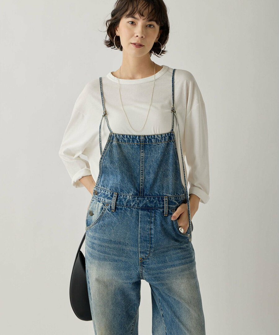 Whim Gazette DENIM ALL IN ONE2 ウィム ガゼット ワンピース・ドレス その他のワンピース・ドレス ブルー【送料無料】 - メイン画像 2