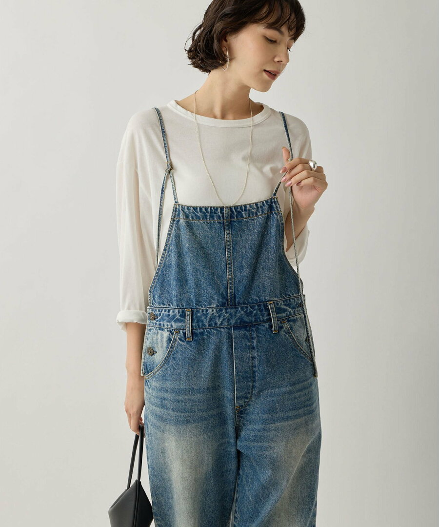Whim Gazette DENIM ALL IN ONE2 ウィム ガゼット ワンピース・ドレス その他のワンピース・ドレス ブルー【送料無料】 - メイン画像 3