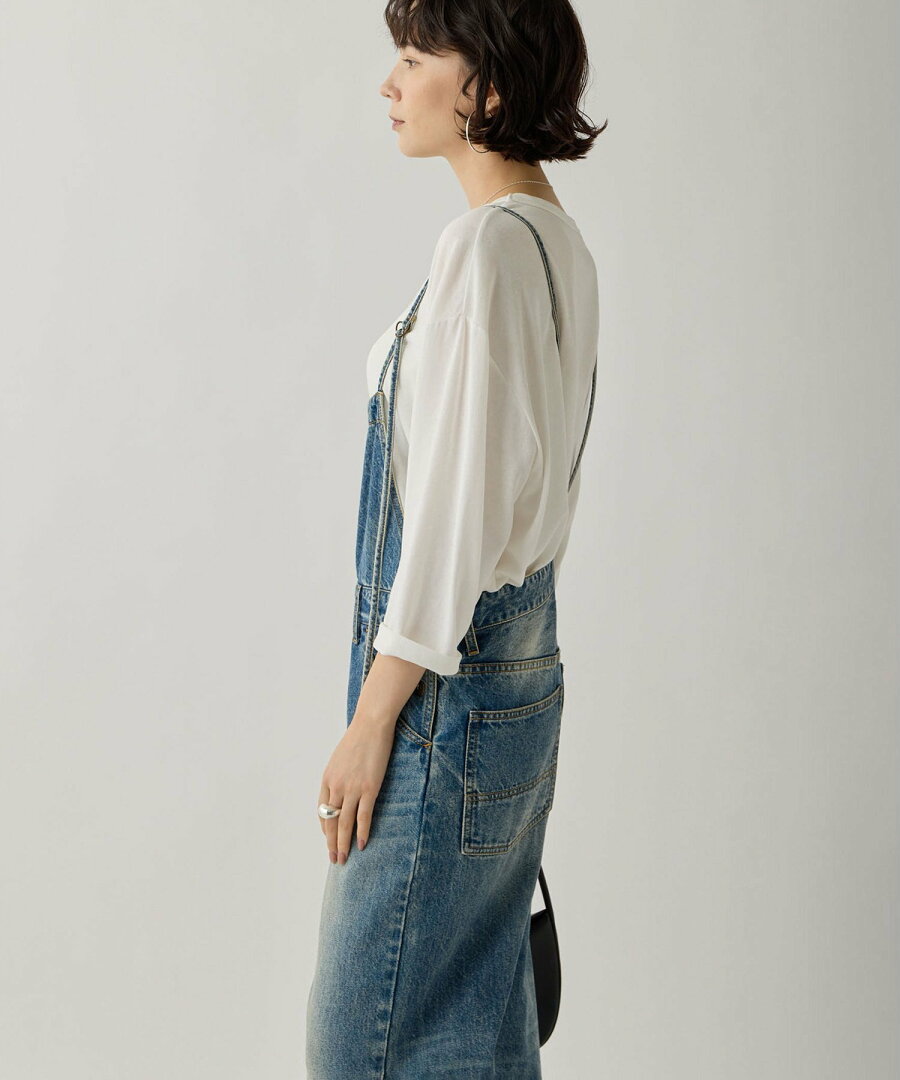 Whim Gazette DENIM ALL IN ONE2 ウィム ガゼット ワンピース・ドレス その他のワンピース・ドレス ブルー【送料無料】 - メイン画像 5