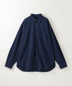 【SALE／30%OFF】Steven Alan ＜Steven Alan＞クウボウ天竺 レギュラーカラー シャツ -ALINE/シャツ ビューティー＆ユース　ユナイテッドアローズ トップス シャツ・ブラウス ネイビー グレー【送料無料】