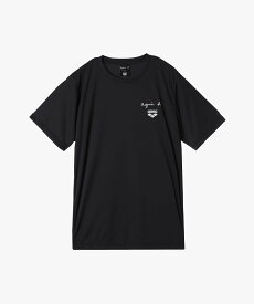 agnes b. FEMME agnes b. x arena 半袖 Tシャツ アニエスベー トップス カットソー・Tシャツ ブラック【送料無料】