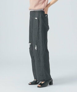 �ySALE�^50%OFF�zBEAMS HEART WOMEN �J���[ �_���[�W �f�j���p���c(S~M) �r�[���X �A�E�g���b�g �p���c ���̑��̃p���c �l�C�r�[ �u���b�N�y���������z