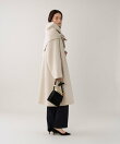 【marmors】ダブルフェイスコートwithストール