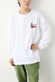 【SALE／50%OFF】RODEO CROWNS WIDE BOWL IDEALHOME L/STシャツ ロデオクラウンズワイドボウル トップス カットソー・Tシャツ ホワイト ブラック パープル