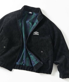 UMBRO SP Brushed Stand Collar Blouson 25AW フリークスストア ジャケット・アウター ブルゾン・ジャンパー ブラウン ブラック【送料無料】