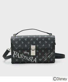 tk.TAKEO KIKUCHI ディズニーカプセルコレクション『ファンタジア』ハンドルショルダーバッグ ティーケータケオキクチ バッグ ショルダーバッグ ブラウン ブラック【送料無料】