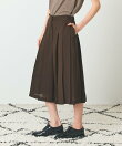 プリーツキュロットパンツ