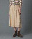 プリーツキュロットパンツ